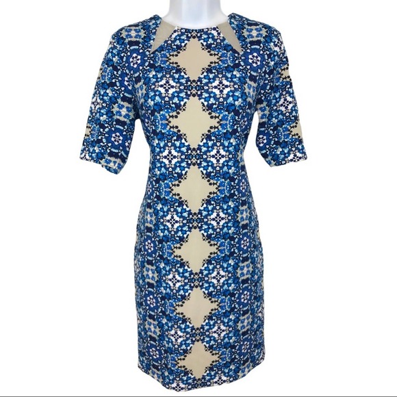 Taylor Sheath Floral Dress  Sz 6 - Picture 1 of 8